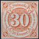 ( 01459-1 ) MiNr.25 Altdeutschland Thurn Und Taxis 1861 Ziffern Im Quatrat - Postfrisch - Neufs