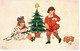Illustration Hannes Petersen: Enfants Au Pied Du Sapin De Noël - Carte Primus Non Circulée N° 03340 - Petersen, Hannes