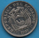ECUADOR 20 CENTAVOS 1981 KM# 77.2a - Ecuador