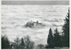 Postcard Switzerland Regensberg Im Nebelmeer Castle Surrounded By Mist - Elm