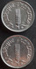 FRANCE :2 X 1 CENTIME  1965 & 1968 KM 928 - 1 Centime