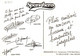 167654  Carte  De La Famille SPANGHERO RUGBY Autographe Sur Le Visuel ( Walther ? ) Signatures Au Recto  ( 2 Scans ) - Rugby