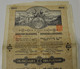 Bulgarie - Royaume De Bulgarie - Emprunt De L'état - Obligation 500 Franc Or - 1909. - Banque & Assurance