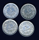 FRANCE ....  4 PIECES DE 5 FRANCS     1945   1946    1947    1948 - 5 Francs