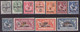 PORT SAID 1925  Mi 70-80 - MNH**,MH* - Gebruikt