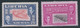 LIBERIA 1952, Jehudi Ashmun 25 C. U. 50 C. Postfr. Kab.-Stücke, ABARTEN: Zwei Sehr Selt. Farbfehldrucke, - Liberia