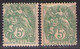 CRETE Mi 5 DIFFERENT COLOR  MNH**,MH* - Unused Stamps