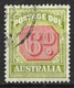 AUSTRALIA....KING GEORGE VI..(1936-52..)...." 1938.."......POSTAGE-DUE.....6d....SGD117....(CAT.VAL.£48...)..CDS....VFU. - Impuestos