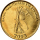 Monnaie, Rwanda, 10 Francs, 2003, TTB, Brass Plated Steel, KM:24 - Rwanda