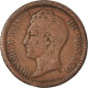 Monnaie, Monaco, Honore V, Decime, 1838, Monaco, TB, Cuivre, Gadoury:105 - 1819-1922 Onorato V, Carlo III, Alberto I