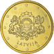 Latvia, 50 Euro Cent, 2014, Stuttgart, SPL, Laiton, KM:155 - Lettonie