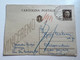 WWII ITALY Stationery Card 1943 Sent From GORIZIA To ALESSANDRIA Casa Penale With Censorship Stamp (No 1911) - Ljubljana