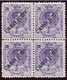 1922.CABO JUBY EDIFIL 4**.NUEVOS SIN FIJASELLOS(MNH)CERTIFICADO GRAUS.PRECIOSO.BLOQUE DE 4.CATALOGO 1590€ - Cabo Juby