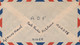 LETTRE POSTE RADIO MILITAIRE AGADES TAXE GERBE 5F COVER - Lettres & Documents