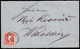 SLOVENIA - Fragment Of Letter Sent From Maribor To Varazdin. Nice Postal Cancel MARIBURG / 2 Scans - Slovénie