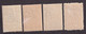 SERBIA - Set Of 4 Revenue Stamps Of Kingdom Of Serbia In Good Condition, Various Quality / 2 Scans - Serbia