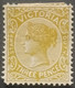 ENGLISH COLONIES VICTORIA 1884 QUEEN VICTORIA GIBBONS N. 39 MNHL - Nuevos