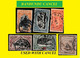 1915/1928 (°) BANDUNDU BELGIAN CONGO  CANCEL STUDY [3] COB 071+037+068+096+110+137+ 6 ROUND CANCELS - Abarten Und Kuriositäten