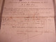 Delcampe - NAPOLEON GARDE IMPERIALE 1817 ROYAUME DE FRANCE CONGE DEFINITIF  FORCEY  2 EME REGIMENT TIRAILLEUR EX JEUNE GARDE - Documenten