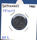 SEYCHELLES - 25 Cents 2000 -  See Photos - Km 49b - Seychelles