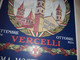 VERCELLI PRIMA MOSTRA ITALIANA DI ATTIVITA' MUNICIPALE SETTEMBRE OTTOBRE 1924 CARTELLO PUBBLICITARIO IN CARTONE - Pappschilder