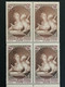 Delcampe - France 1939. N°446** Bloc De 4 Avec Faciale Et Légende En Carmin. Cote 2700€ - Unused Stamps