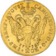 Monnaie, Etats Allemands, Karl VI, 2 Ducat, 1732, Hambourg, TTB+, Or, KM:345 - Monete D'oro