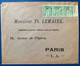 Lettre Type Sage N/B N°102 X3 Oblitérés " Exposition Universelle " Drapeau + Dateur "PARIS EXPOSITION RAPP " Pour PARIS - 1898-1900 Sage (Type III)