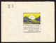 1914 GZ Brief (etwas Unfrisch) Aus Monaco, Recommande An Bank In Genève Mit PAX Vignette. - Covers & Documents