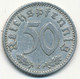 GERMANY, DEUTSCHLAND - 50 Pfennig (E) 1940. (D218) - 50 Reichspfennig