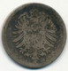 GERMANY, DEUTSCHLAND - 50 Pfennig (A) 1876. (D219) - 50 Pfennig