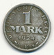GERMANY, DEUTSCHLAND - 1 Mark (E) 1924. (D246) - 1 Mark & 1 Reichsmark