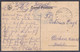 FELDPOST SOLDAT ALLEMAND - Tampon Bleu REKRUTENBRIGADE GENT -  IV BATAILLON - 1915 GENT - Storia Postale