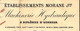 1901 INDUSTRIE CONSTRUCTIONS MECANIQUES MACHINES HYDRAULIQUES  F.MORANE Paris Pour Boudon à Nimes B.E. V.SCANS - 1900 – 1949