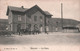 CPA Stavelot - La Gare - Animé - Charette  - Voiture Ancienne - Stavelot
