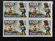 ERRO VARIEDADE  Portugal, 1970 - Vinho Do Porto  Mundifil 1088 2 Blocks Of 4 Colour Variation Error Cor Errada MNH Rare - Nuovi