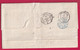 MARQUE BELFAST IRLANDE 1866 TAXE TAMPON 8 POUR BORDEAUX  LETTRE COVER - Vorphilatelie