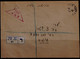 ISRAEL 1948 MILITARY POST SERVICE REGISTERED COVER SENT IN 22/8/48 FROM HAIFA VF!! - Franquicia Militar