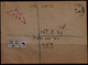 ISRAEL 1948 MILITARY POST SERVICE REGISTERED COVER SENT IN 22/8/48 FROM HAIFA VF!! - Militärpostmarken