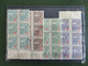 ERRO VARIEDADE Portugal 1929 Full Set Blocks Of 6 With Perforation Error Variety Assistençia Very Rare In This Format - Unused Stamps