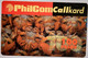 Philippines Philcom Callkard 100 Pesos " Crab " - Philippinen