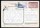 Ref 1590 - 1992 Postcard - Skiing In Andorra - Pas De La Casa Postmark Fr 3.20 Rate To UK - Briefe U. Dokumente