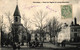 Cpa 95] Val D'Oise > Pierrelaye Place De L église Et Leveau Beauchet Carte Animée Enfants - Pierrelaye