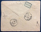 France Taxe N°37 Sur Enveloppe  TAD EL OUED / Constantine 1.5.1925 + Verso NEFTA + LE KEF (Tunisie) - (B4130) - 1859-1959 Lettres & Documents