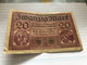Papiergeld Notgeld Darlehenskassenschein 20 Mark 1918 - 20 Mark