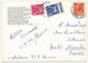FRANCE - Carte Postale Depuis Italie, Taxée 5F + 1F Type Gerbe, 1956 - 1859-1959 Covers & Documents