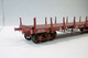 REE - WAGON A RANCHERS PLAT TP Brun Ep. IV SNCF Réf. WB-551 Neuf NBO HO 1/87 - Vagoni Merci