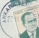 TURKEY 1971, KEMAL ATARTURK,  MULTIPLE 5 STAMP, COVER USED TO USA, ANKARA CITY CANCEL - 1837-1914 Smyrna
