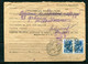Russia 1941 WWII Postal Money Order To Kiev Ukraine Pair 14510 - Cartas & Documentos
