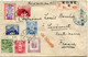 JAPON LETTRE RECOMMANDEE DEPART KOBE 25-6-27 VIA SIBERIA POUR LA FRANCE - Lettres & Documents